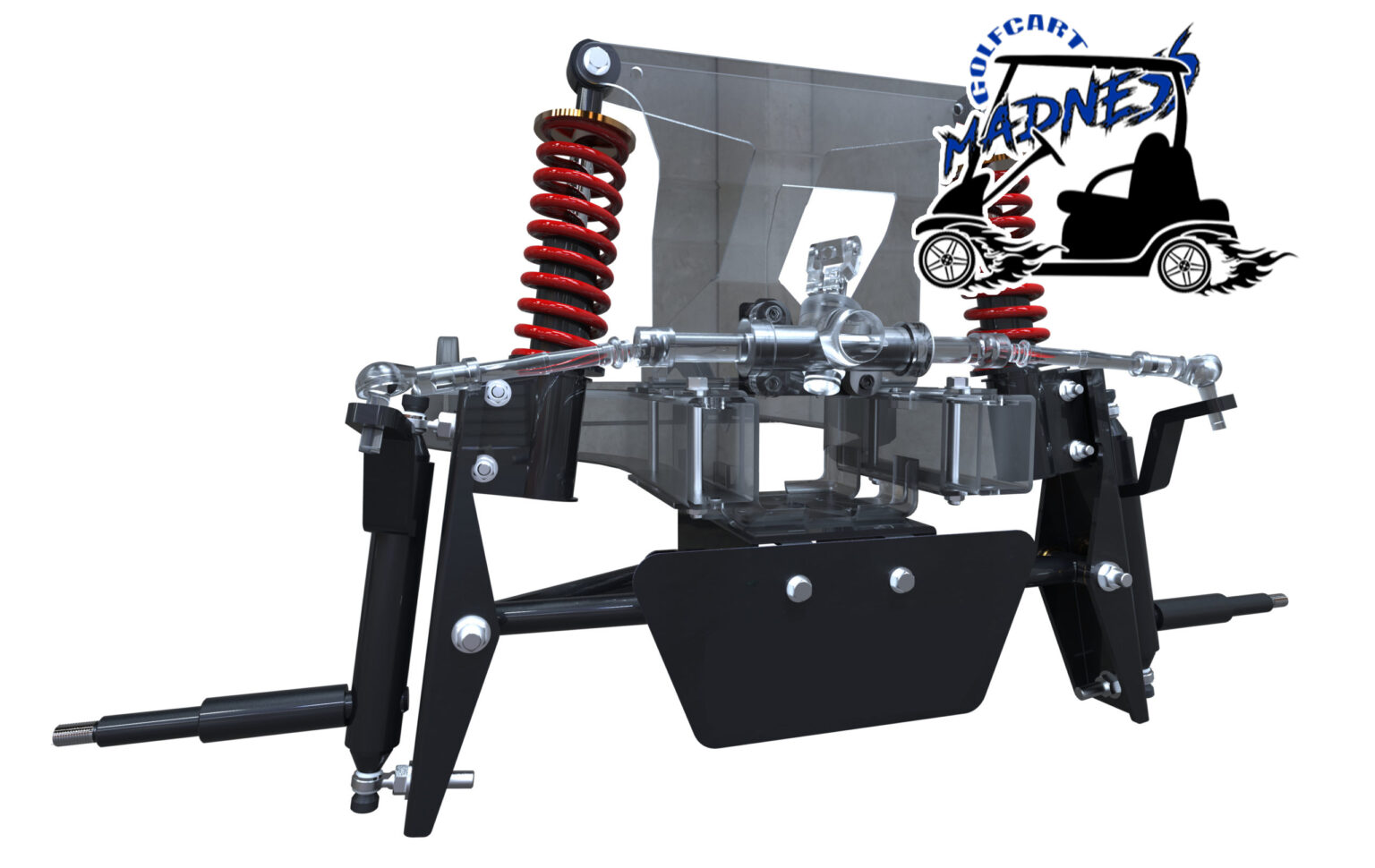 SGC 6” Heavy Duty AllTerrain Suspension Lift Kit for EZGO TXT/PDS Golf