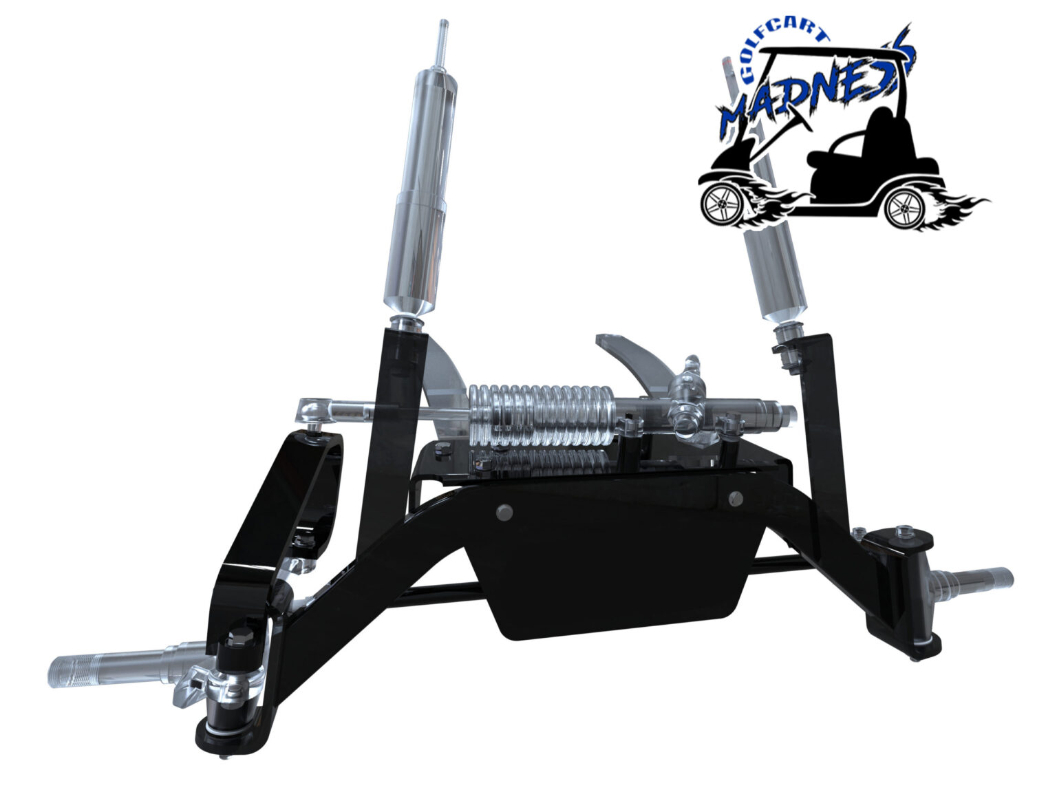 SGC 4'' Block Lift Kit for EZGO TXT (1994.52001.5) Electric Golf Cart Golf Cart Madness