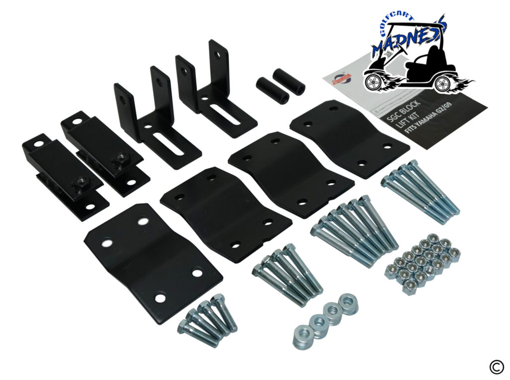 SGC 4'' Block Lift Kit for YAMAHA G2/G9 ELEC / GAS Golf Cart Golf