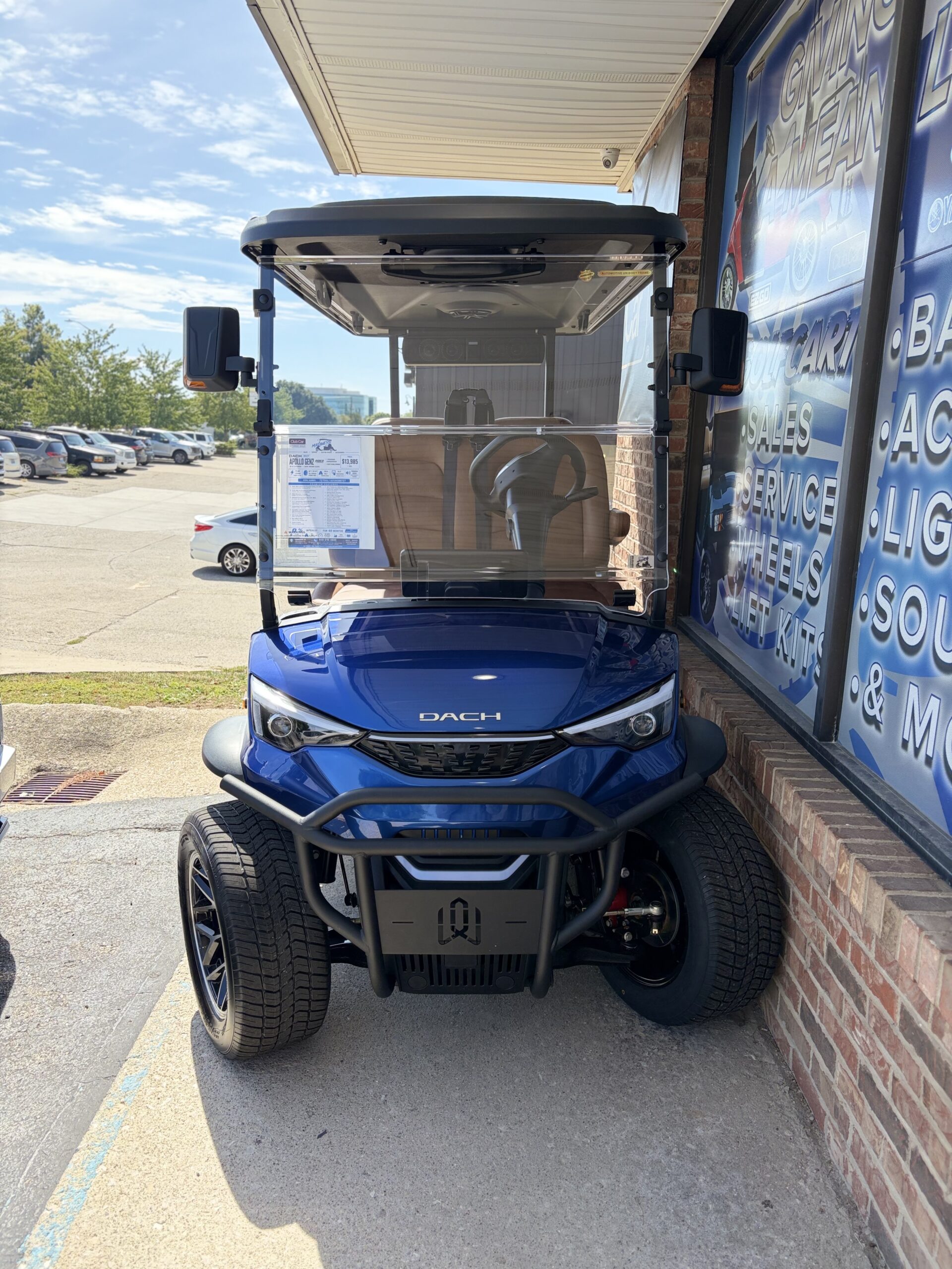 2027 Dach Apollo Gen II Rider | 4 Passenger Golf Cart | 72V Lithium | Street Legal - Image 2