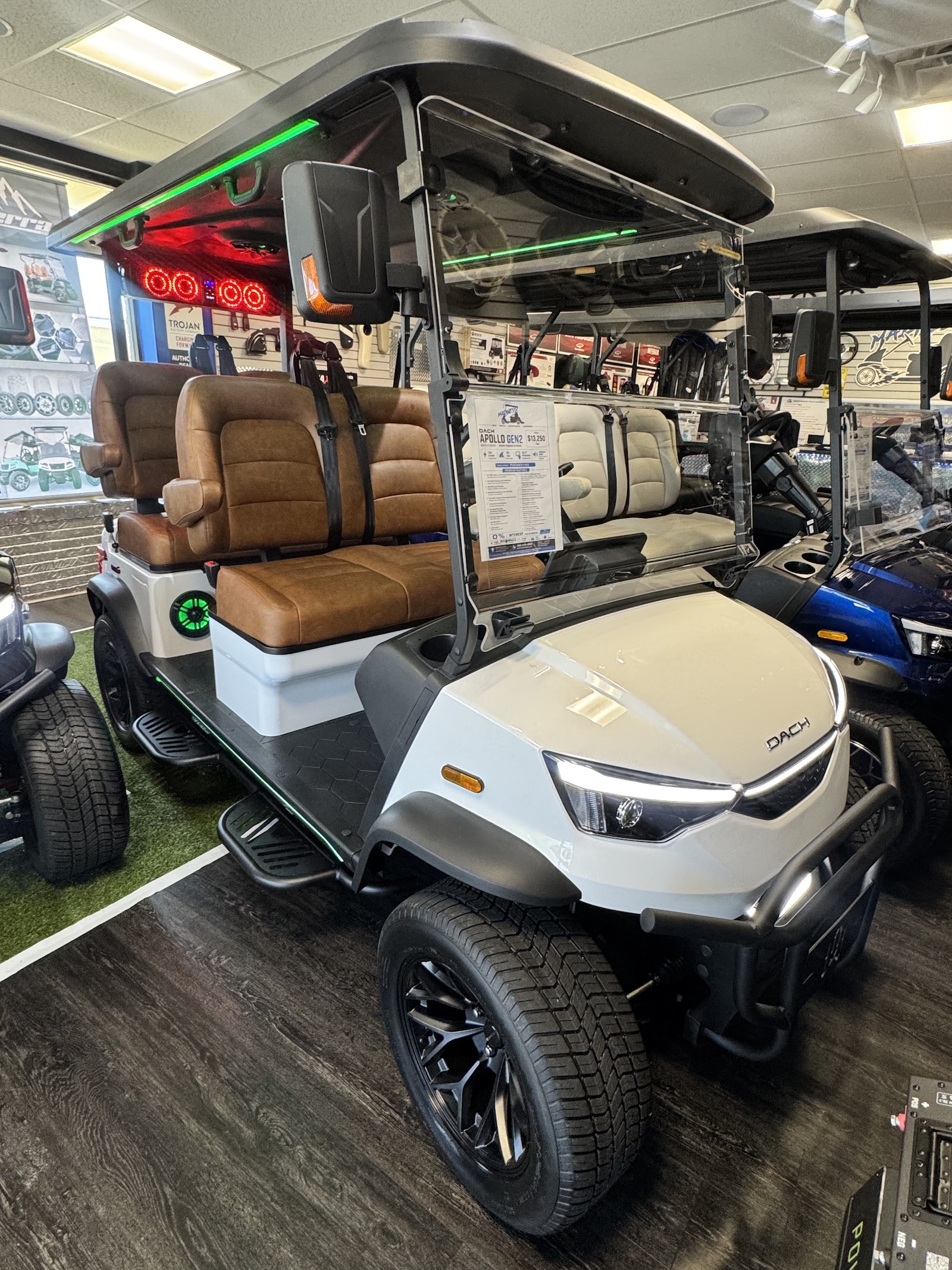 2026 Dach Apollo Gen II | 4 Passenger Golf Cart | 72V Lithium | Street Legal - Image 2