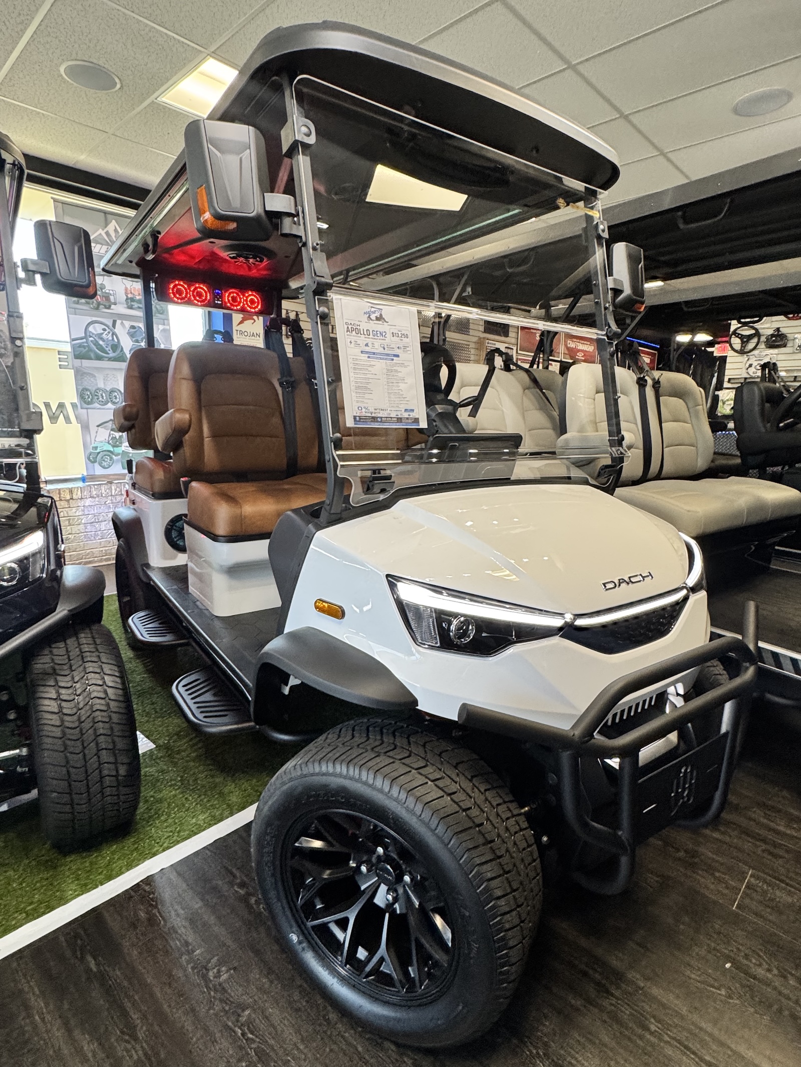 2026 Dach Apollo Gen II | 4 Passenger Golf Cart | 72V Lithium | Street Legal