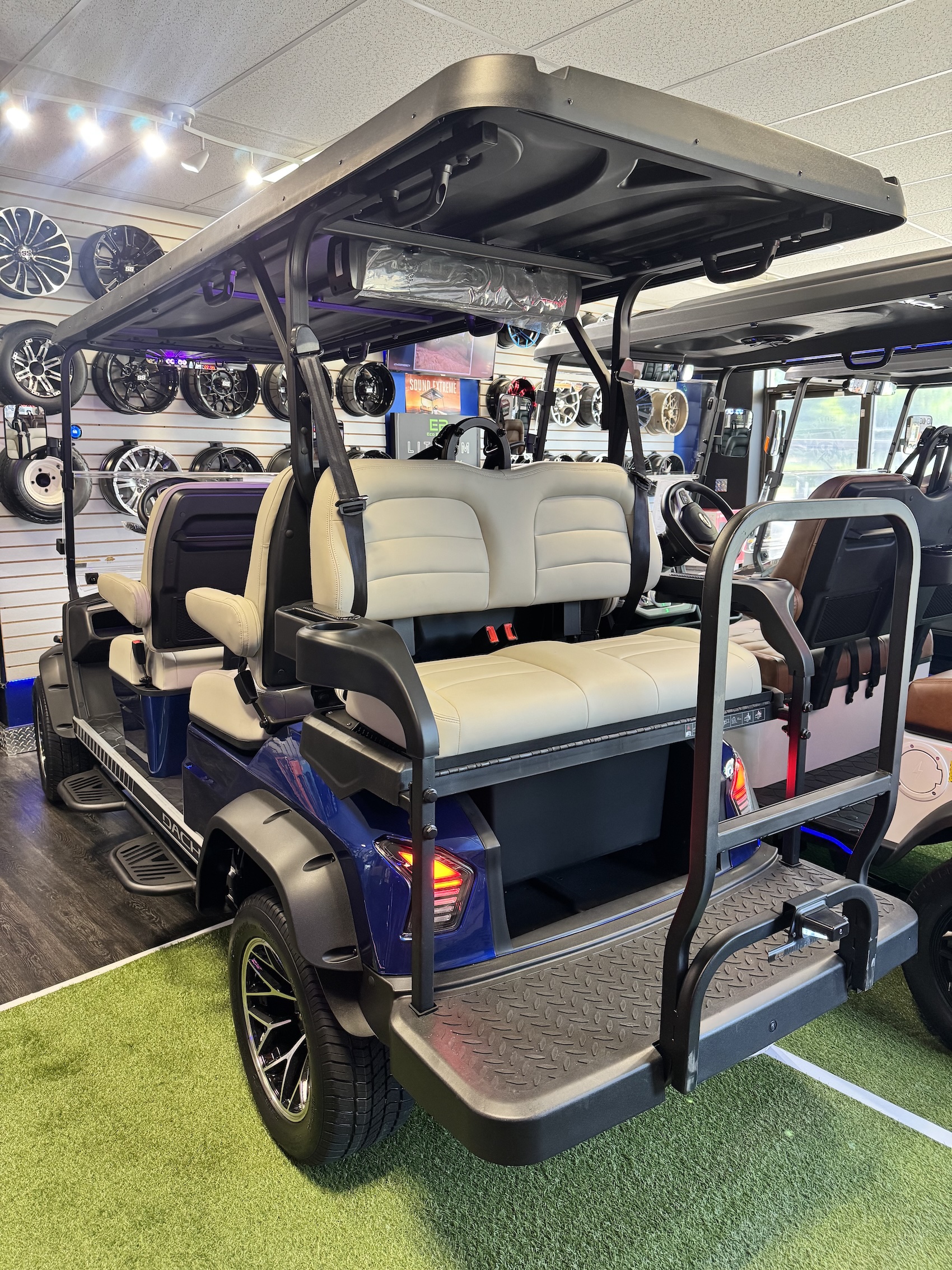 2026 Dach Apollo 4+2 Limo Luxury Edition | 6 Passenger Golf Cart | 72V Lithium | Street Legal - Image 6