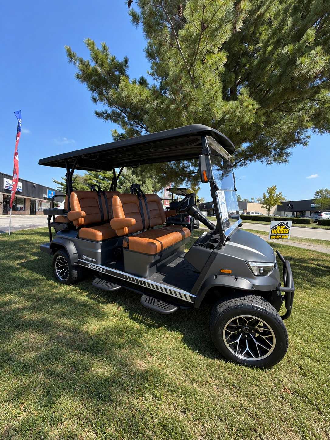 2027 Dach Apollo 4+2 Limo Luxury Edition | 6 Passenger Golf Cart | 72V Lithium | Street Legal - Image 4