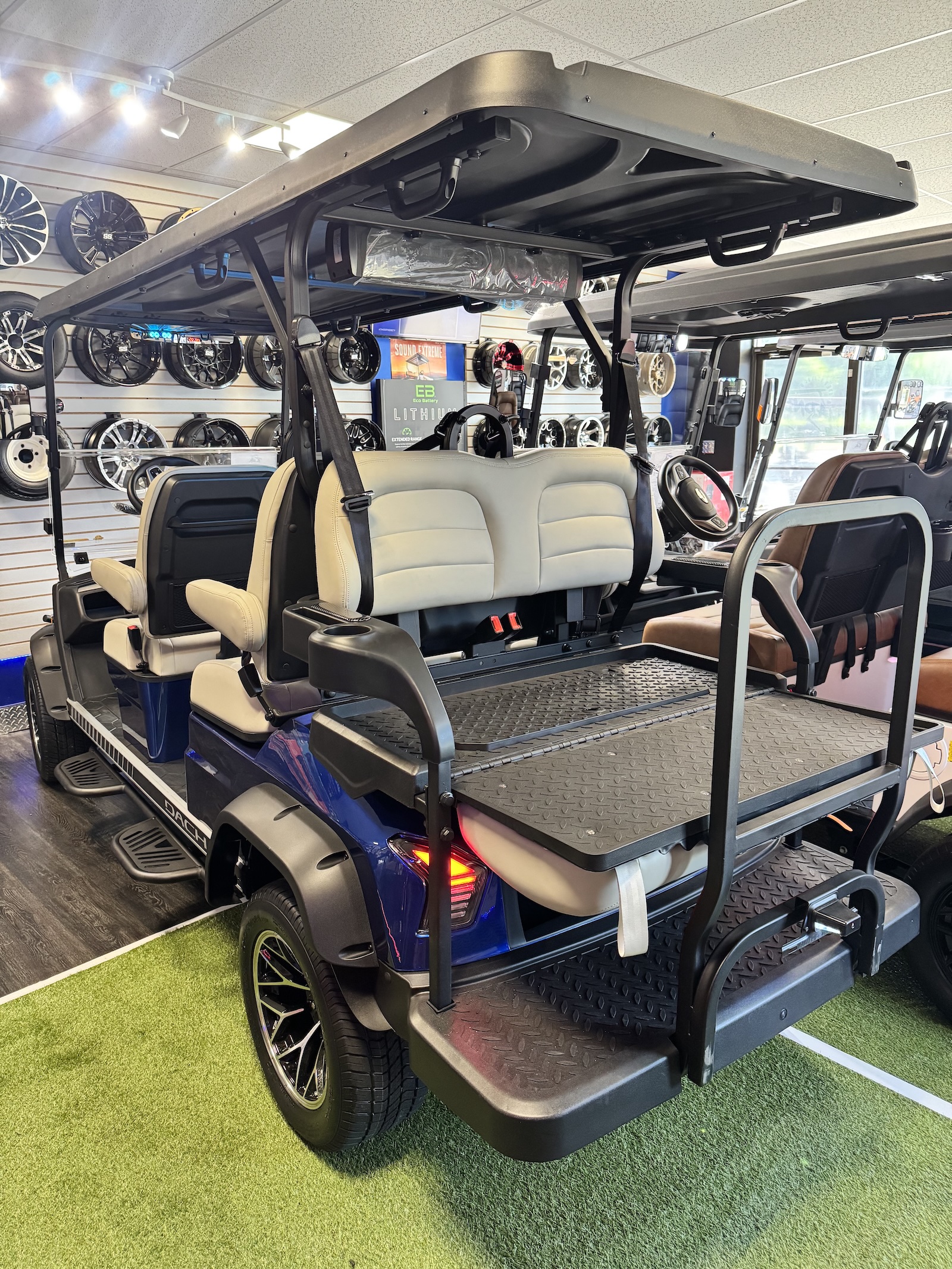 2026 Dach Apollo 4+2 Limo Luxury Edition | 6 Passenger Golf Cart | 72V Lithium | Street Legal - Image 7