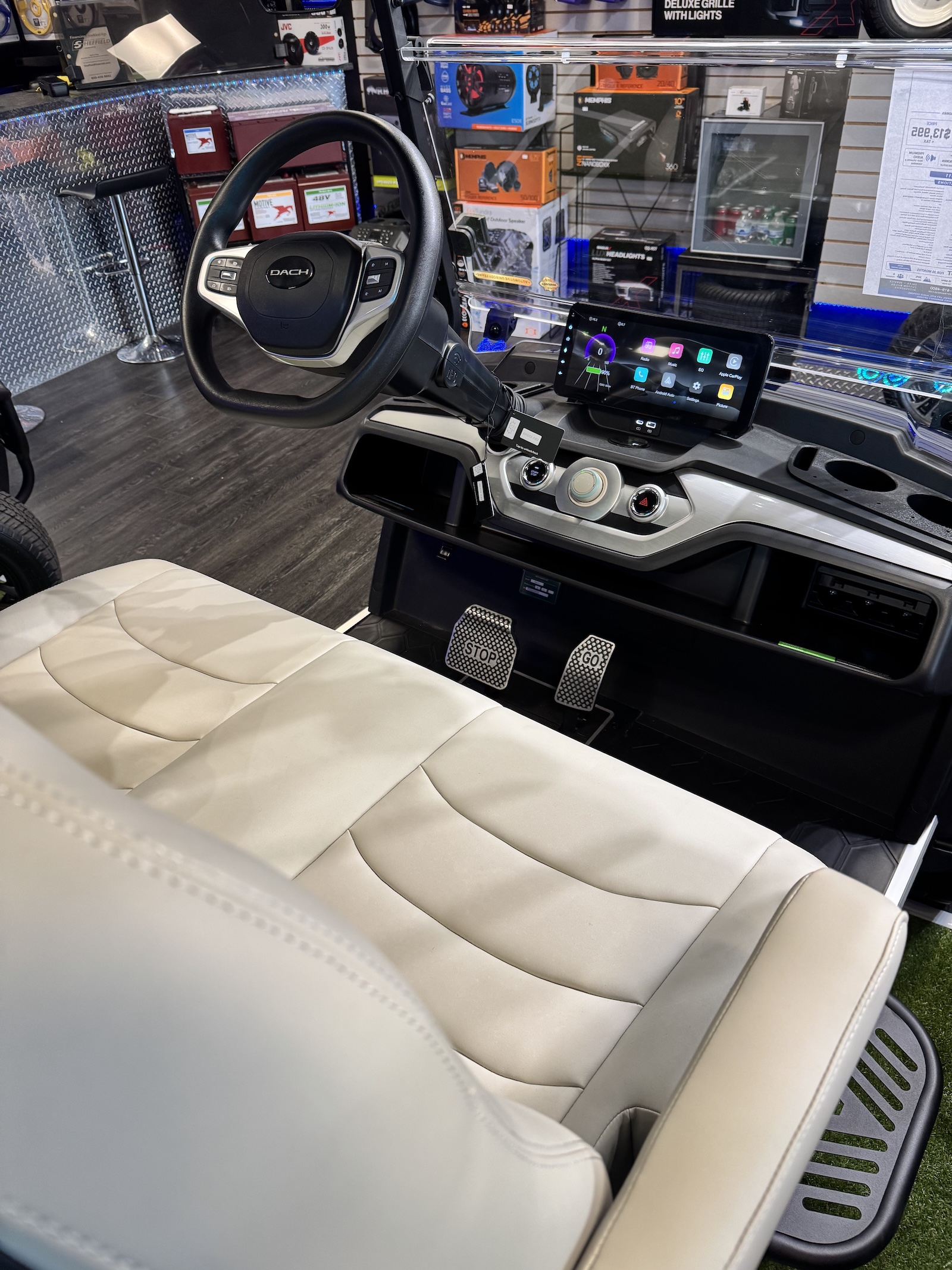 2026 Dach Apollo 4+2 Limo Luxury Edition | 6 Passenger Golf Cart | 72V Lithium | Street Legal - Image 4