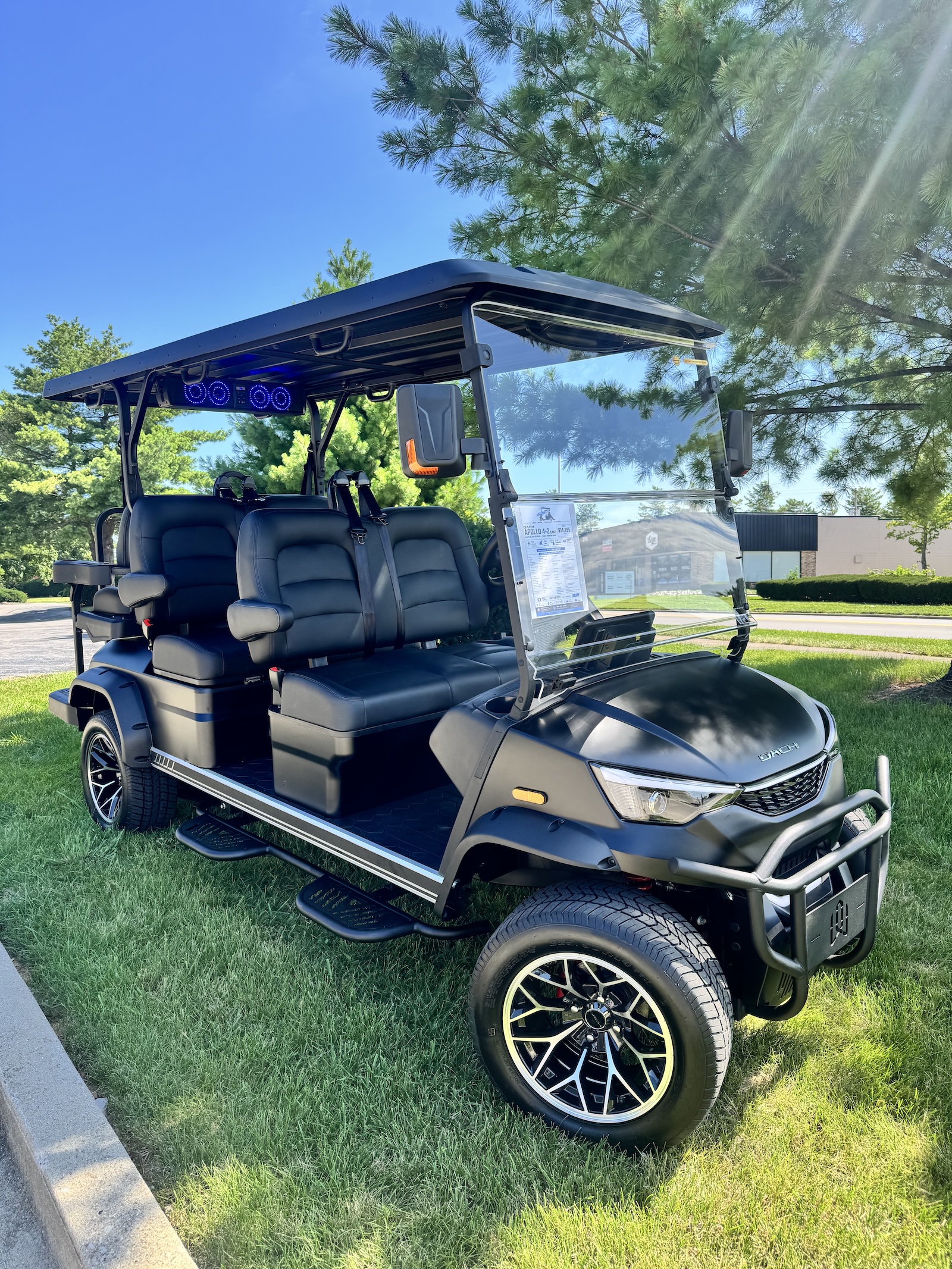 2026 Dach Apollo 4+2 Limo | 6 Passenger Golf Cart | 72V Lithium | Street Legal