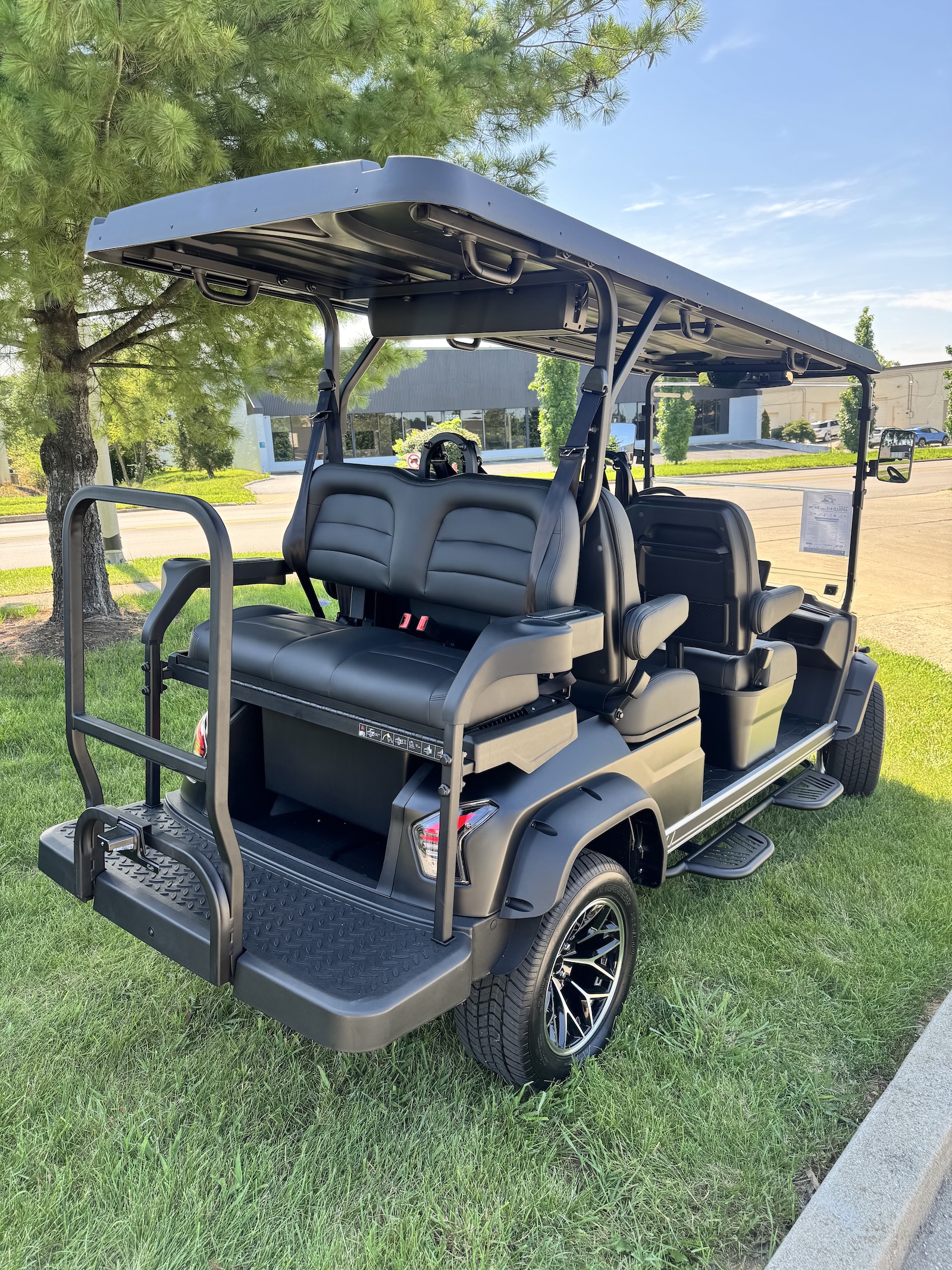 2026 Dach Apollo 4+2 Limo | 6 Passenger Golf Cart | 72V Lithium | Street Legal - Image 6